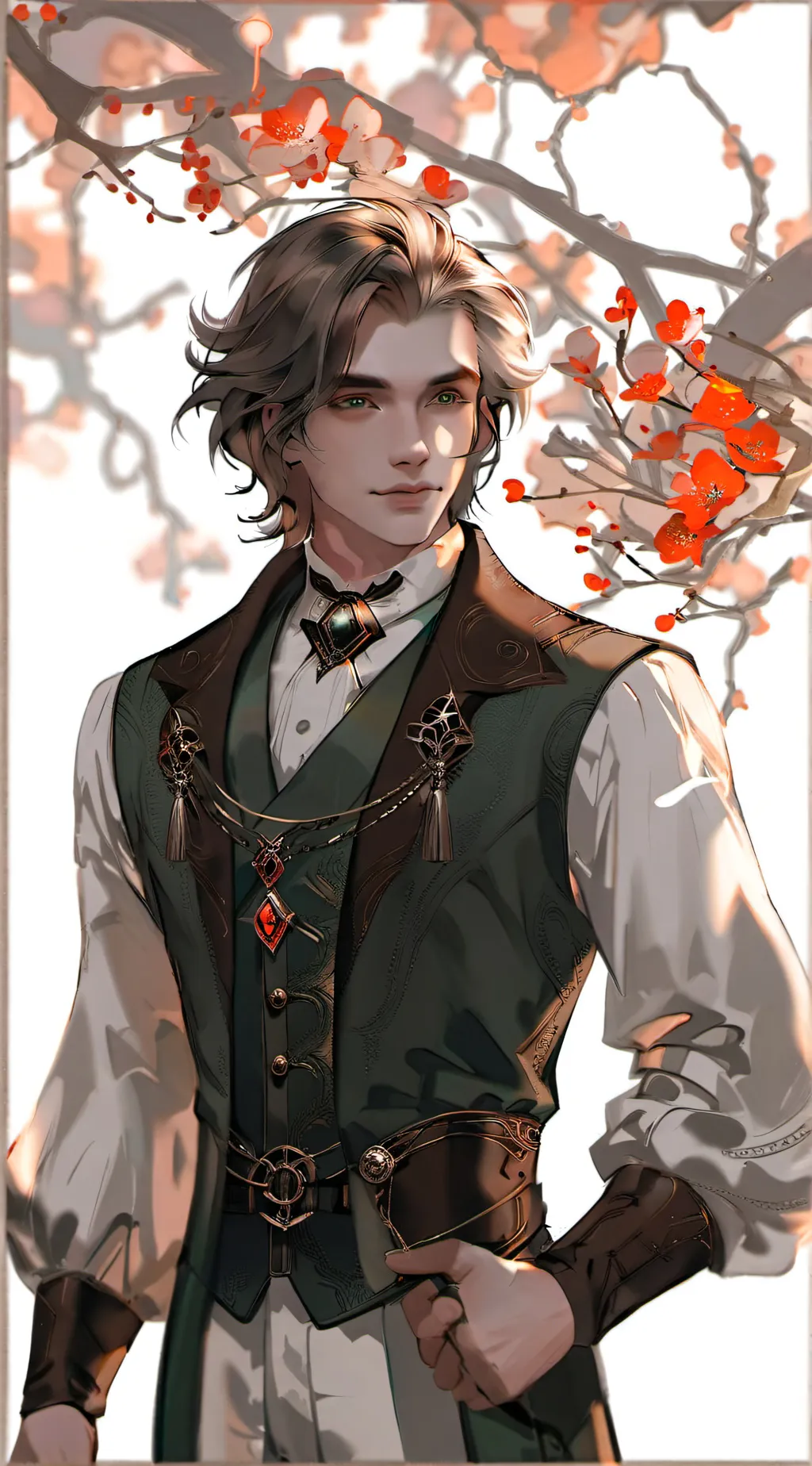 ai character: Elias Fletcher background