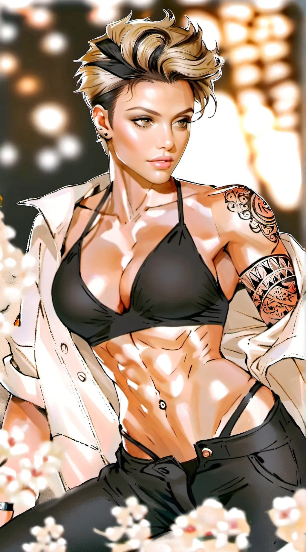 ai character: Mirage background