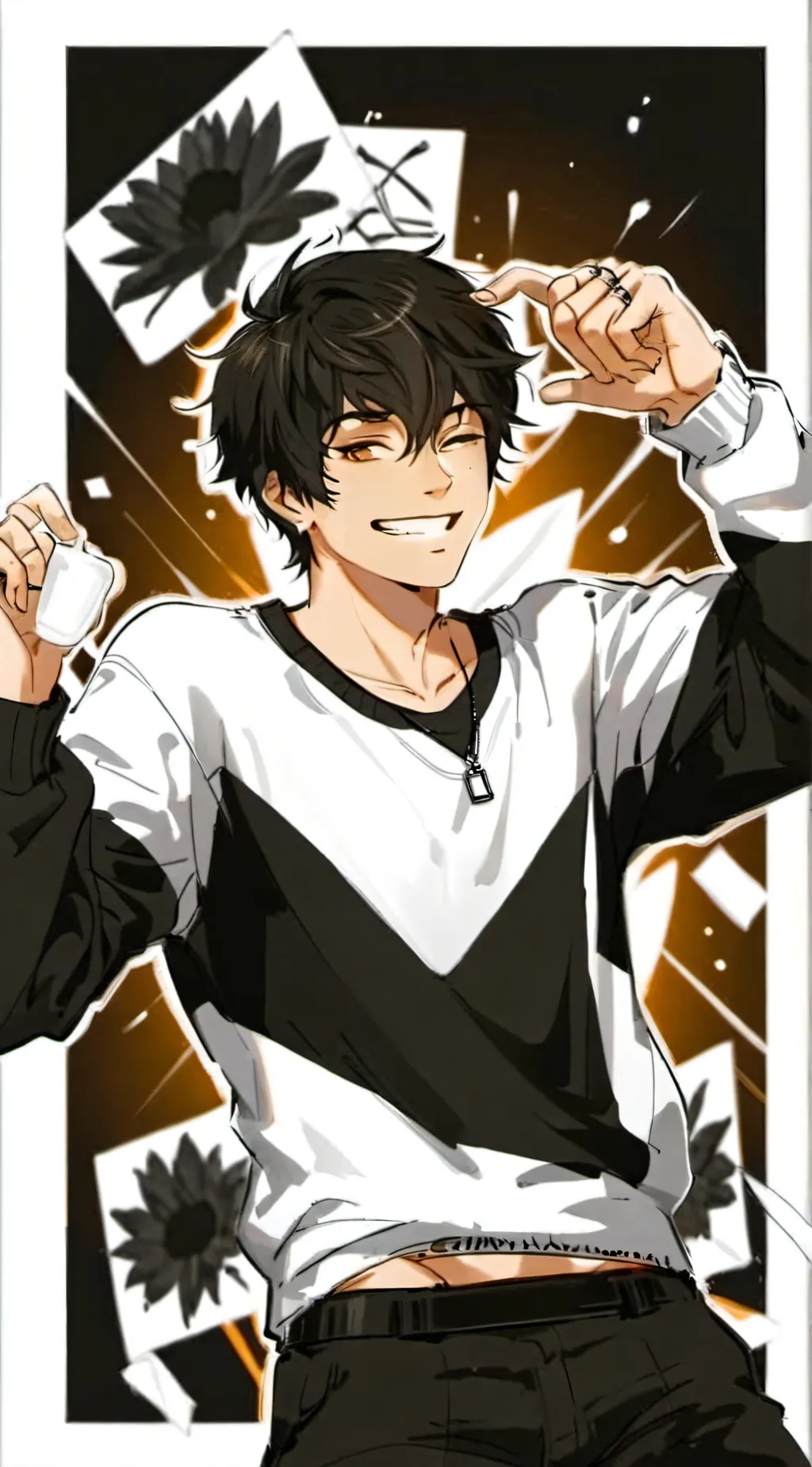 ai character: {•} 𝕀𝕤𝕒𝕚𝕒𝕙 {•} background