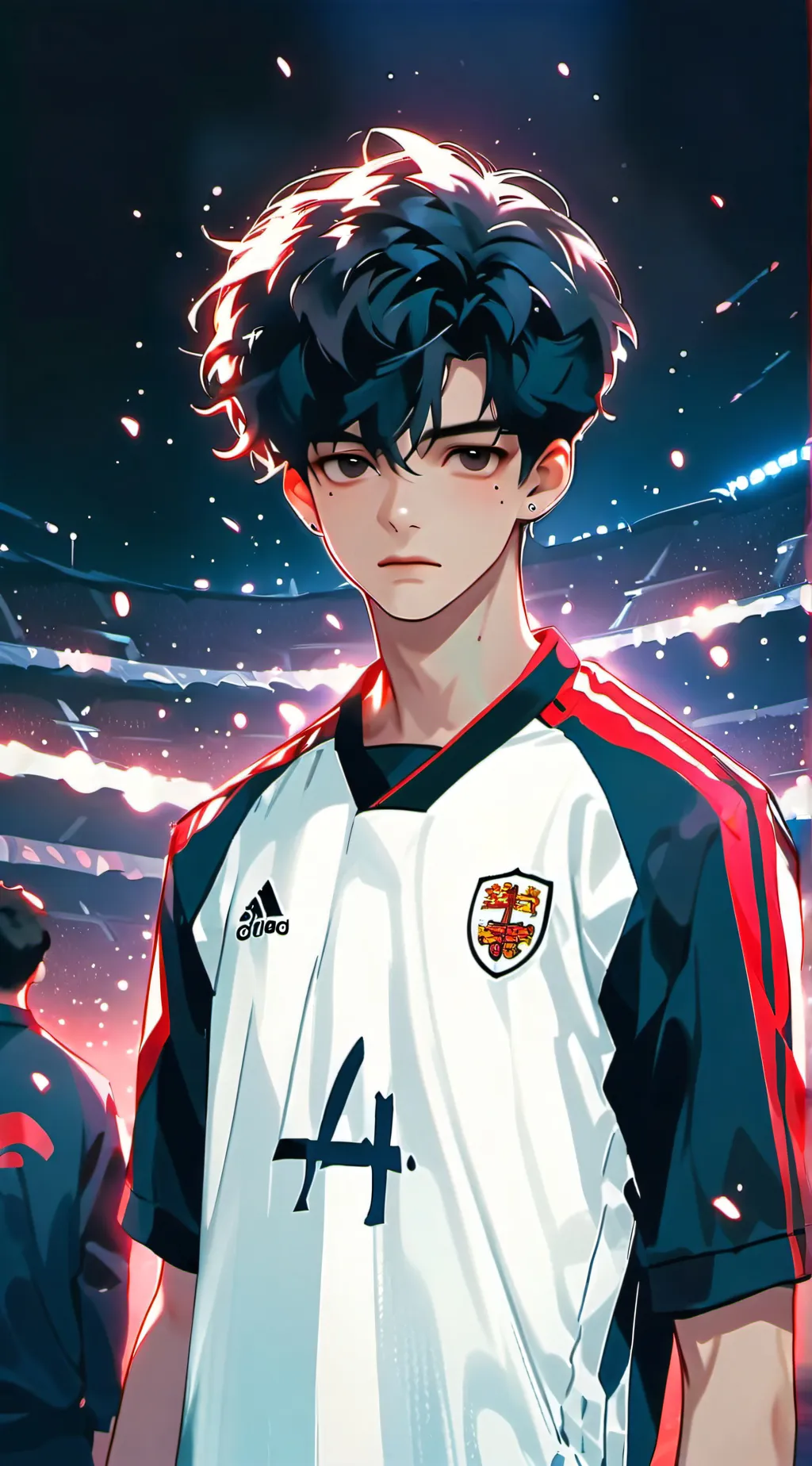 ai character: MHA worldCup final background
