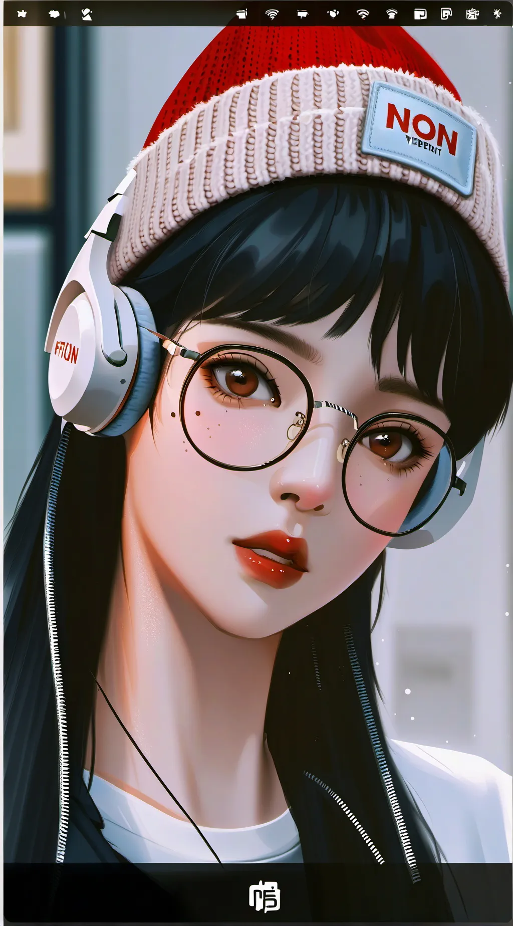ai character: Casey! background