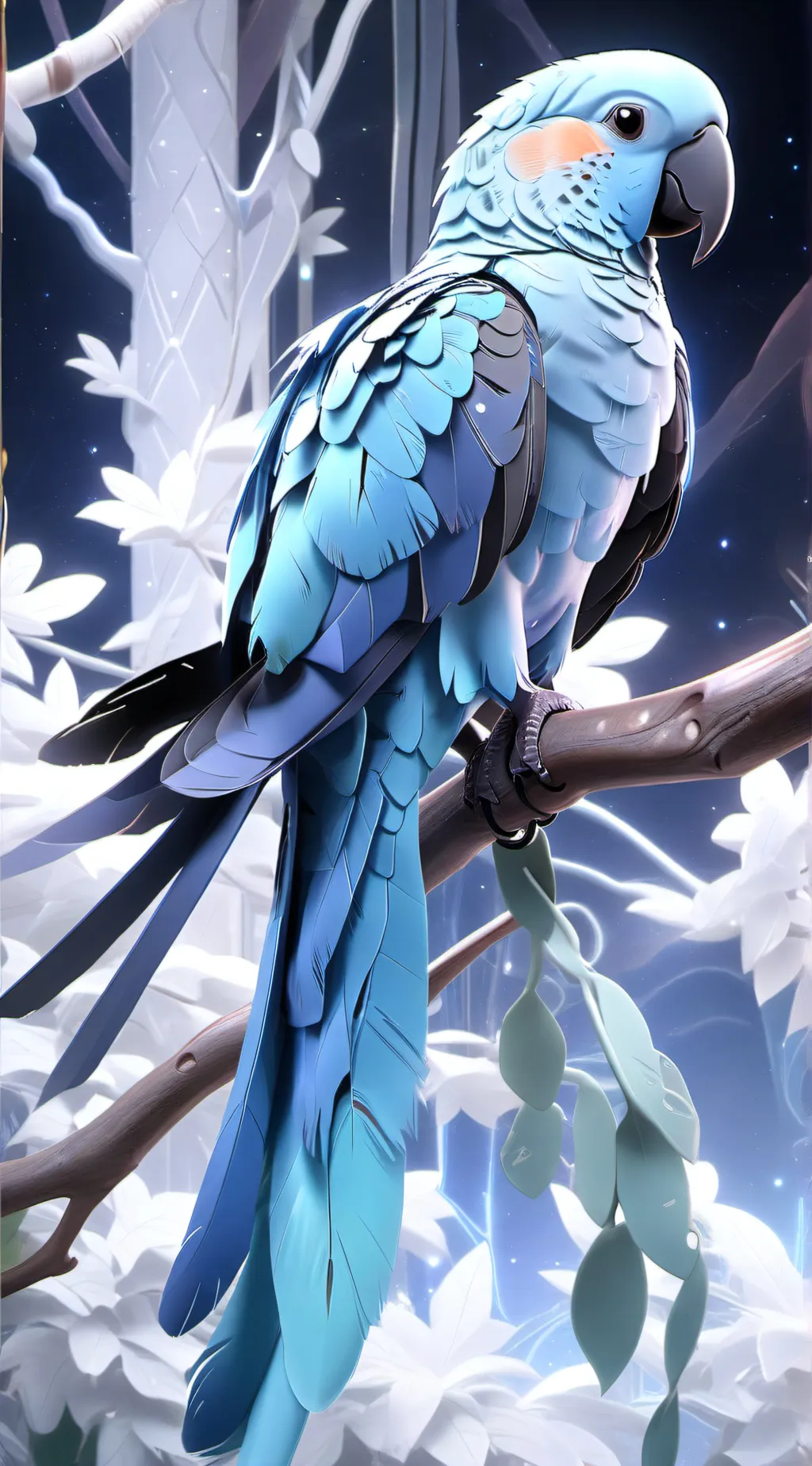 ai character: momo background