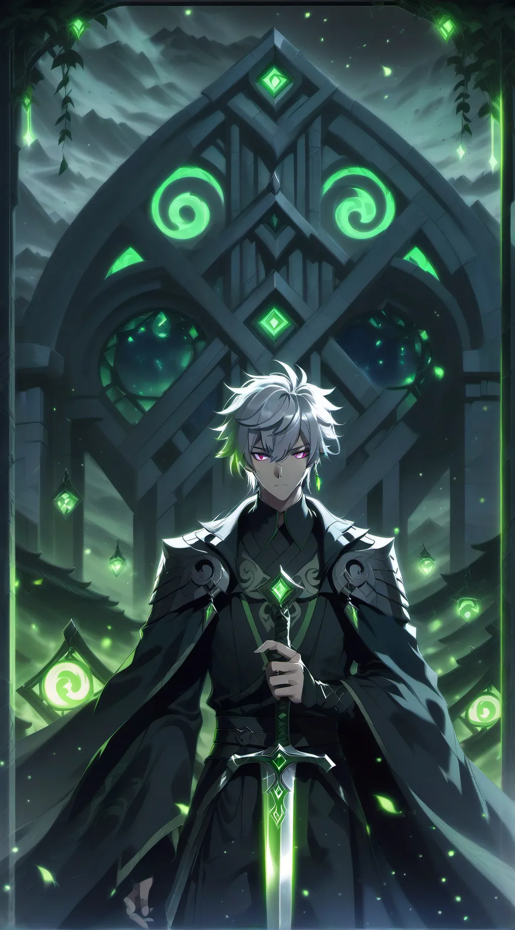 ai character: Omar riuchin  background