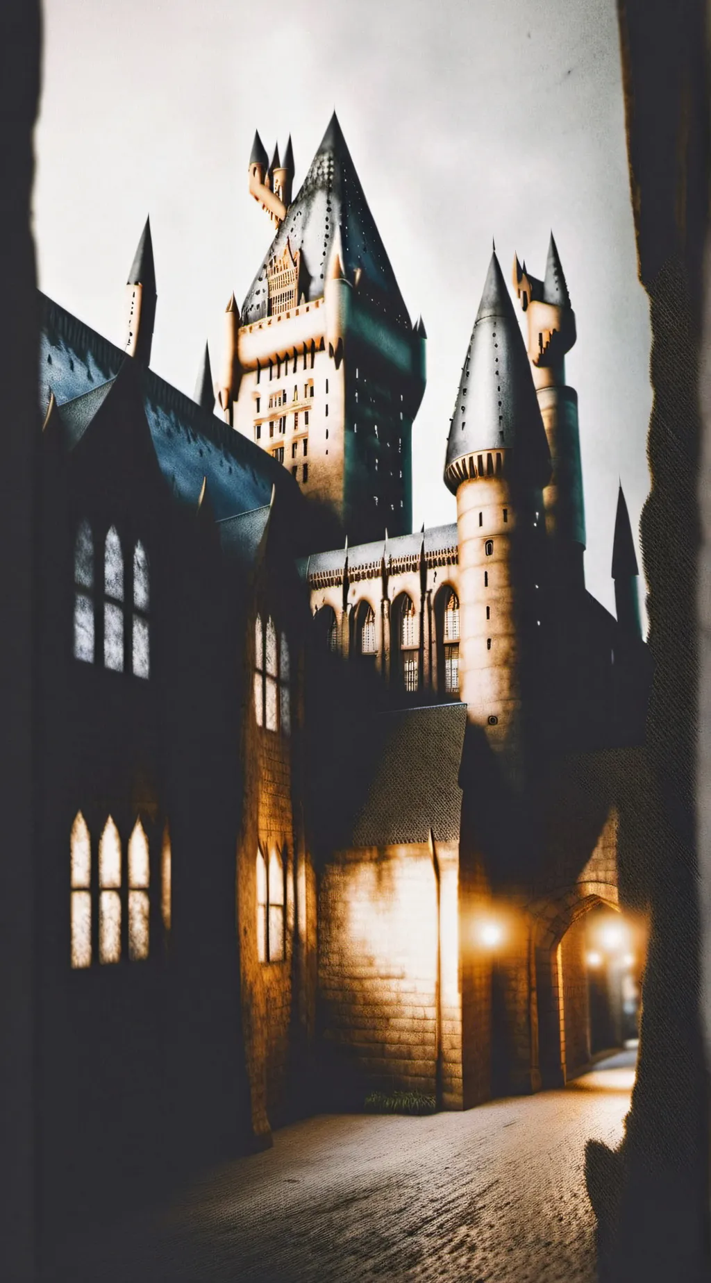 ai character: HOGWARTS background