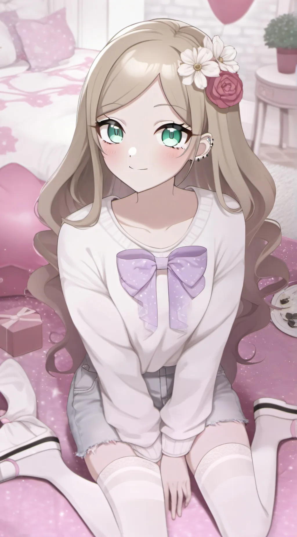 ai character: kiya background