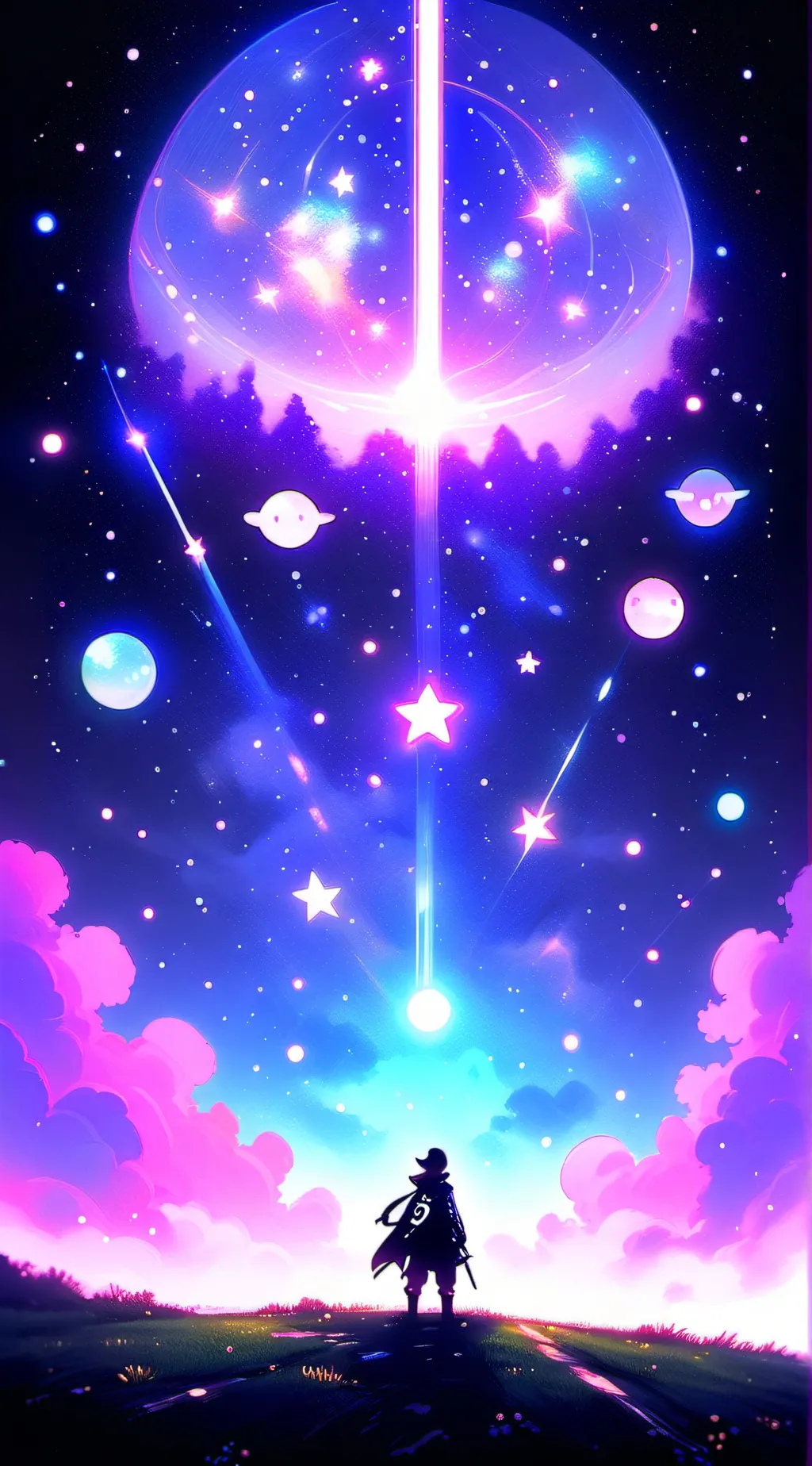 ai character: Kirby background