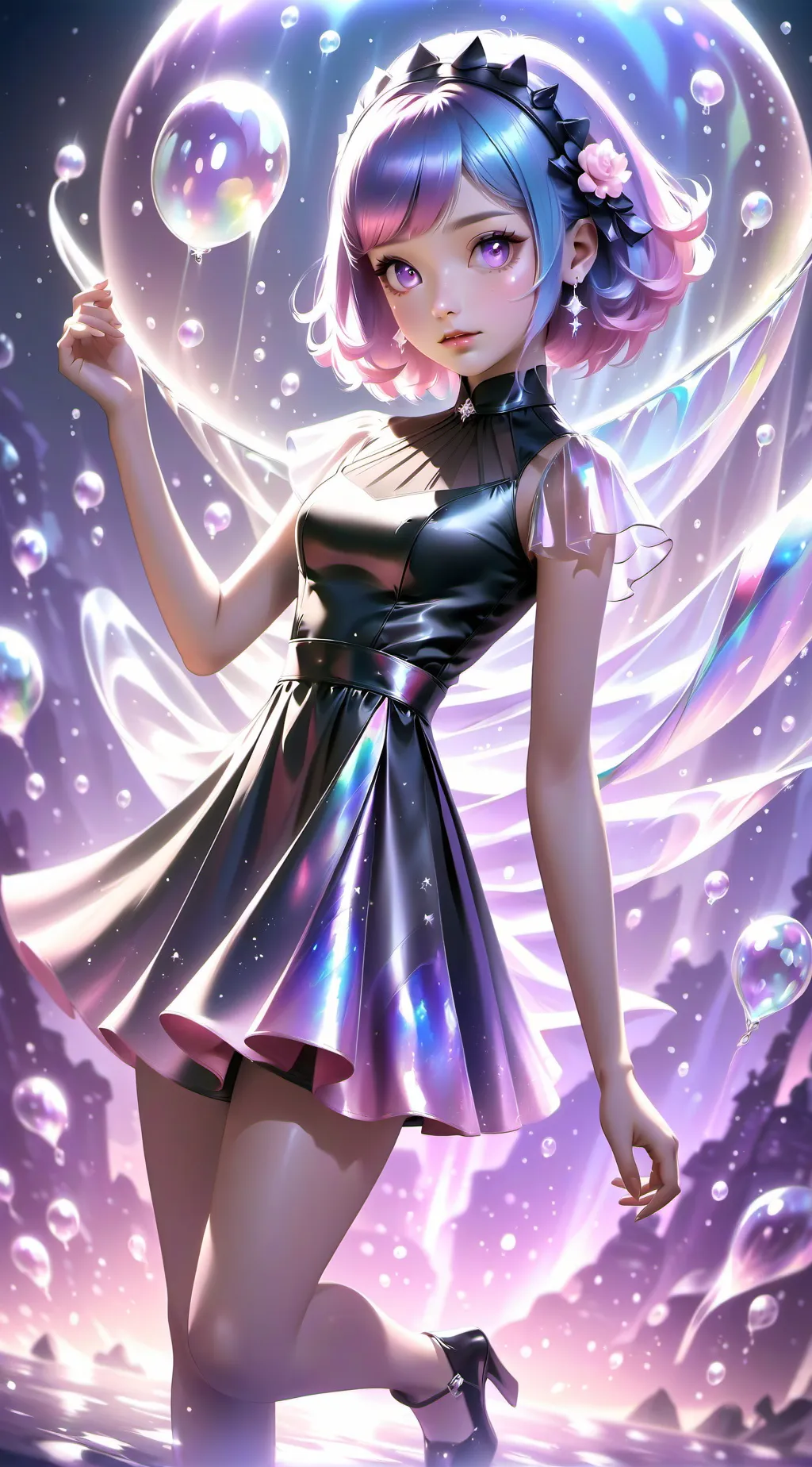 ai character: LOV takes you in background