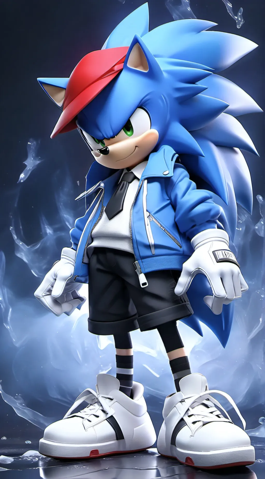 ai character: SegaTale Sonic  background