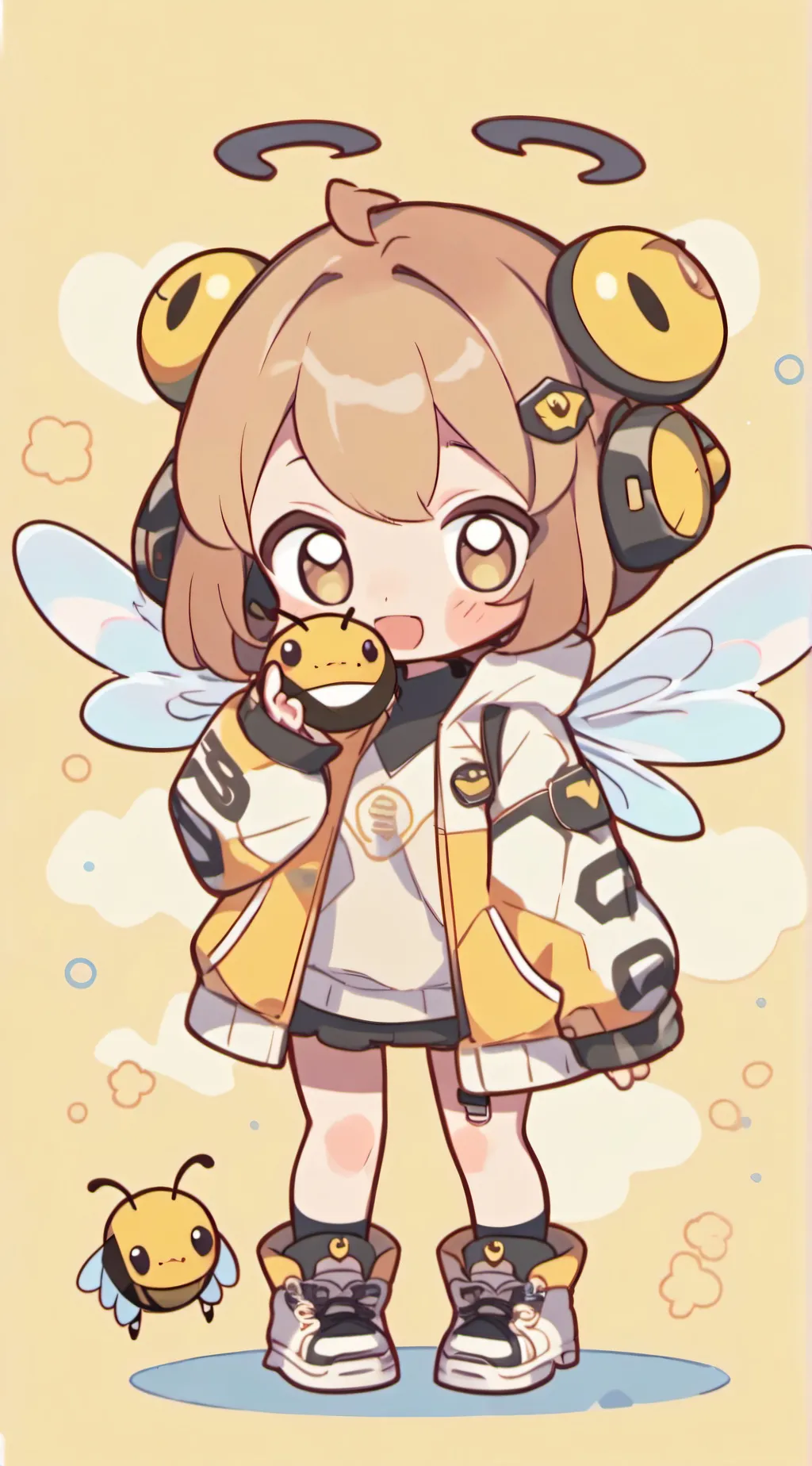 ai character: Mia￼ background