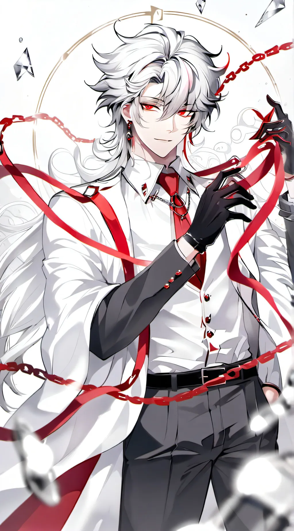 ai character: Lonx  background