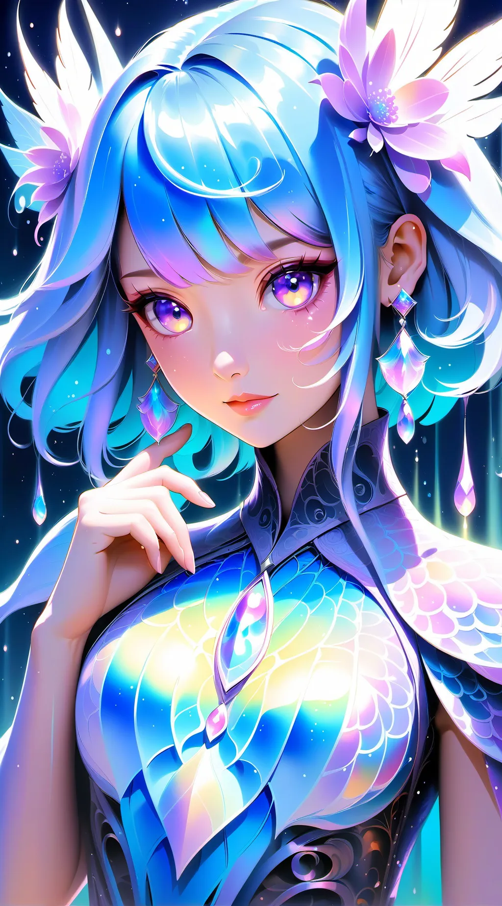 ai character: lia background
