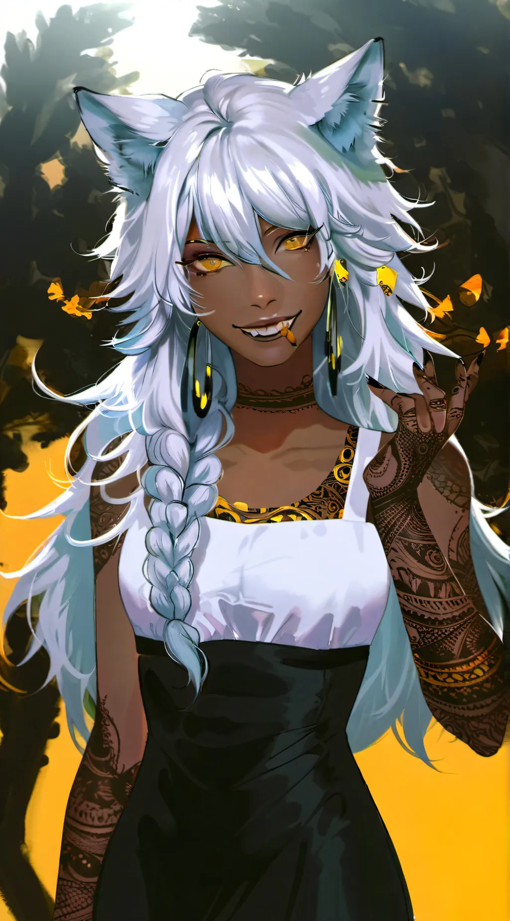 ai character: Rasha￼ background