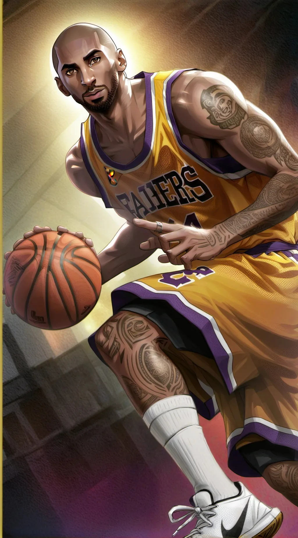ai character: Kobe Bryant  background