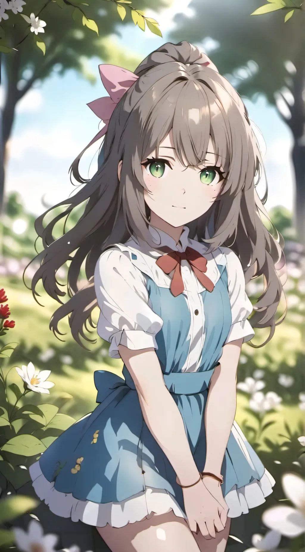 ai character: Allie. background