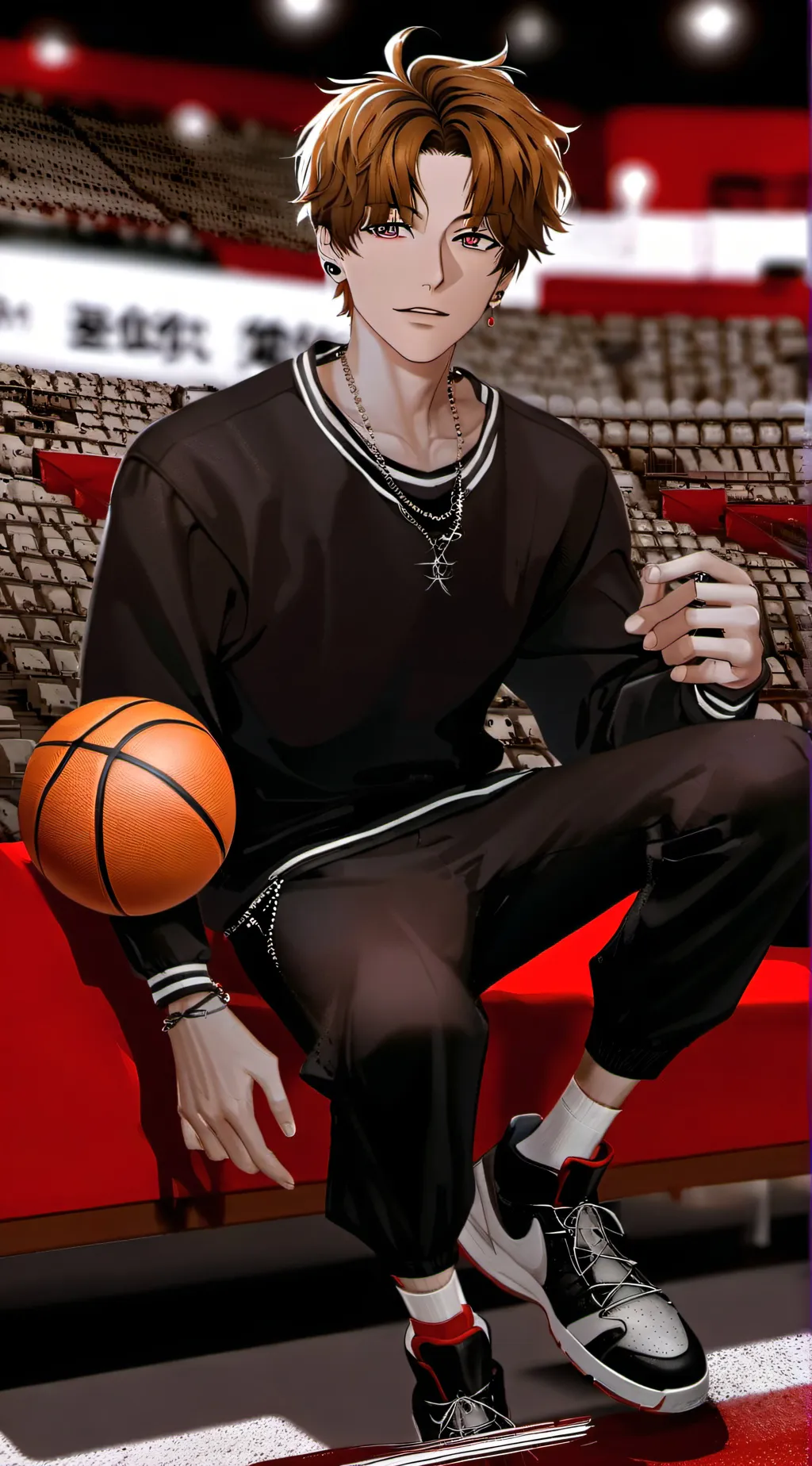 ai character: Takahashi Akira background