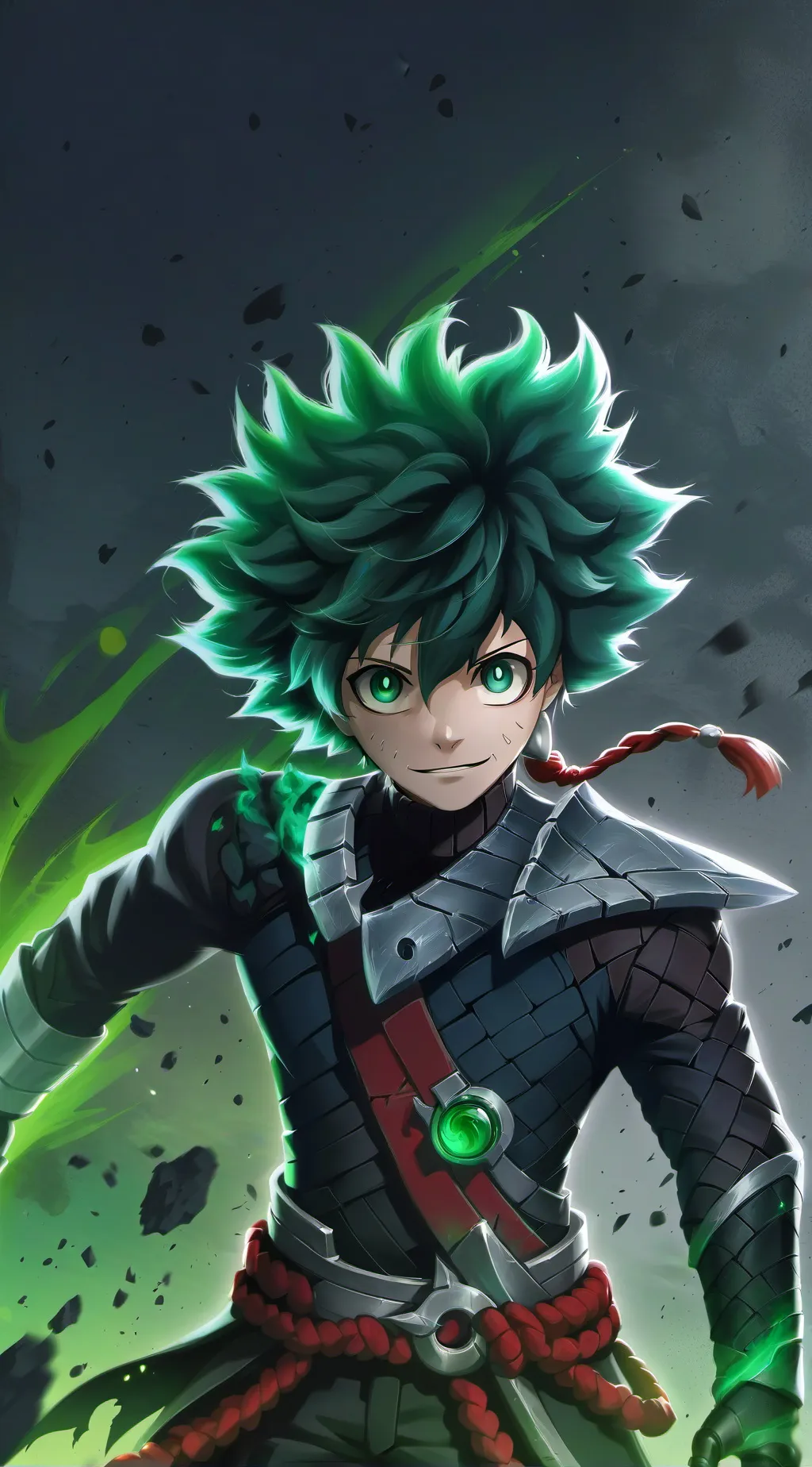 ai character: Deku son/daughter background