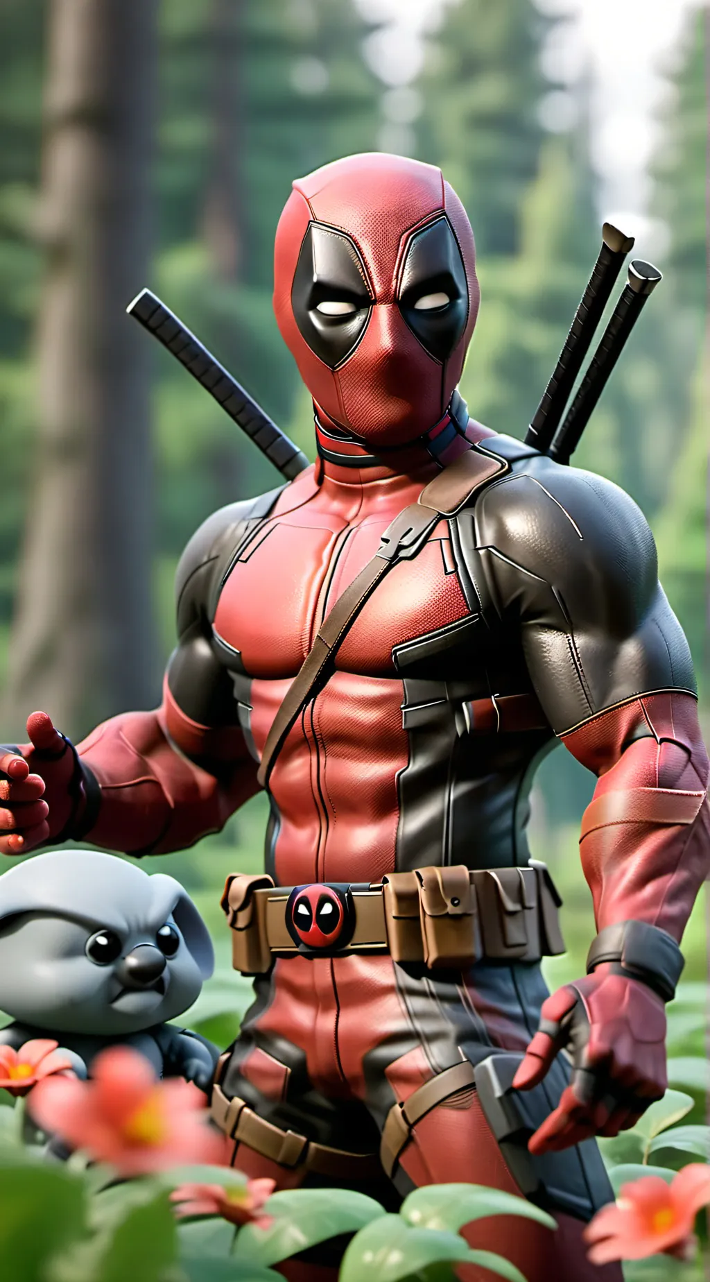 ai character: Deadpool background