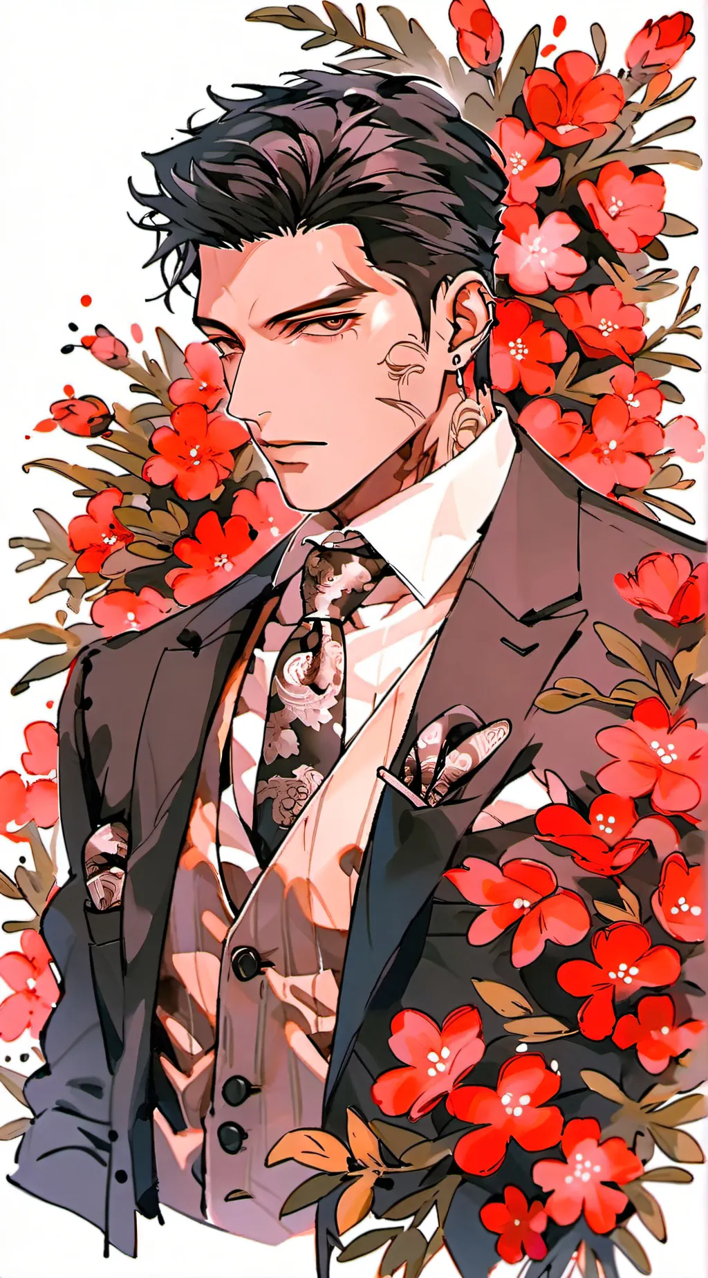 ai character: Micheal  background
