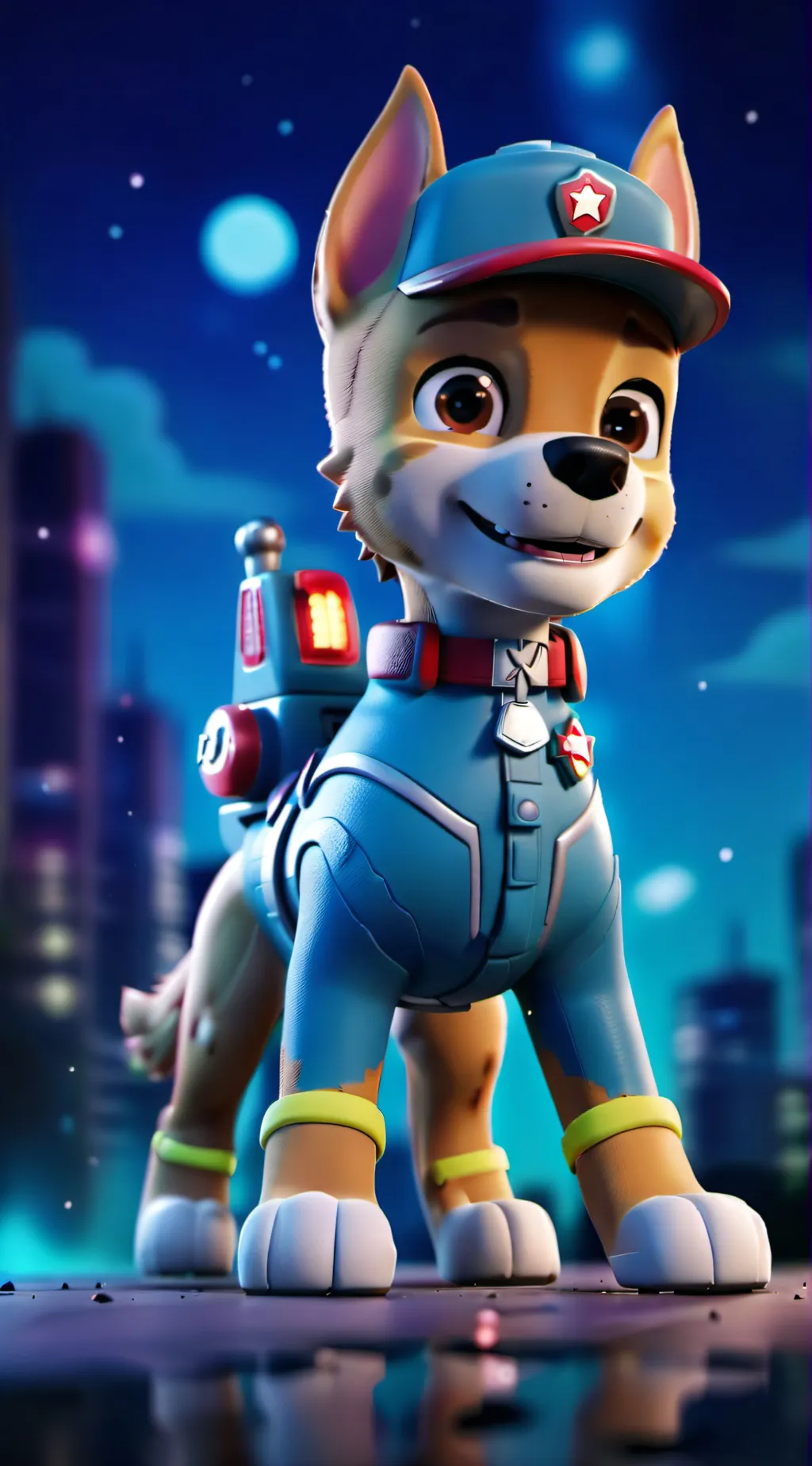 ai character: Chase background