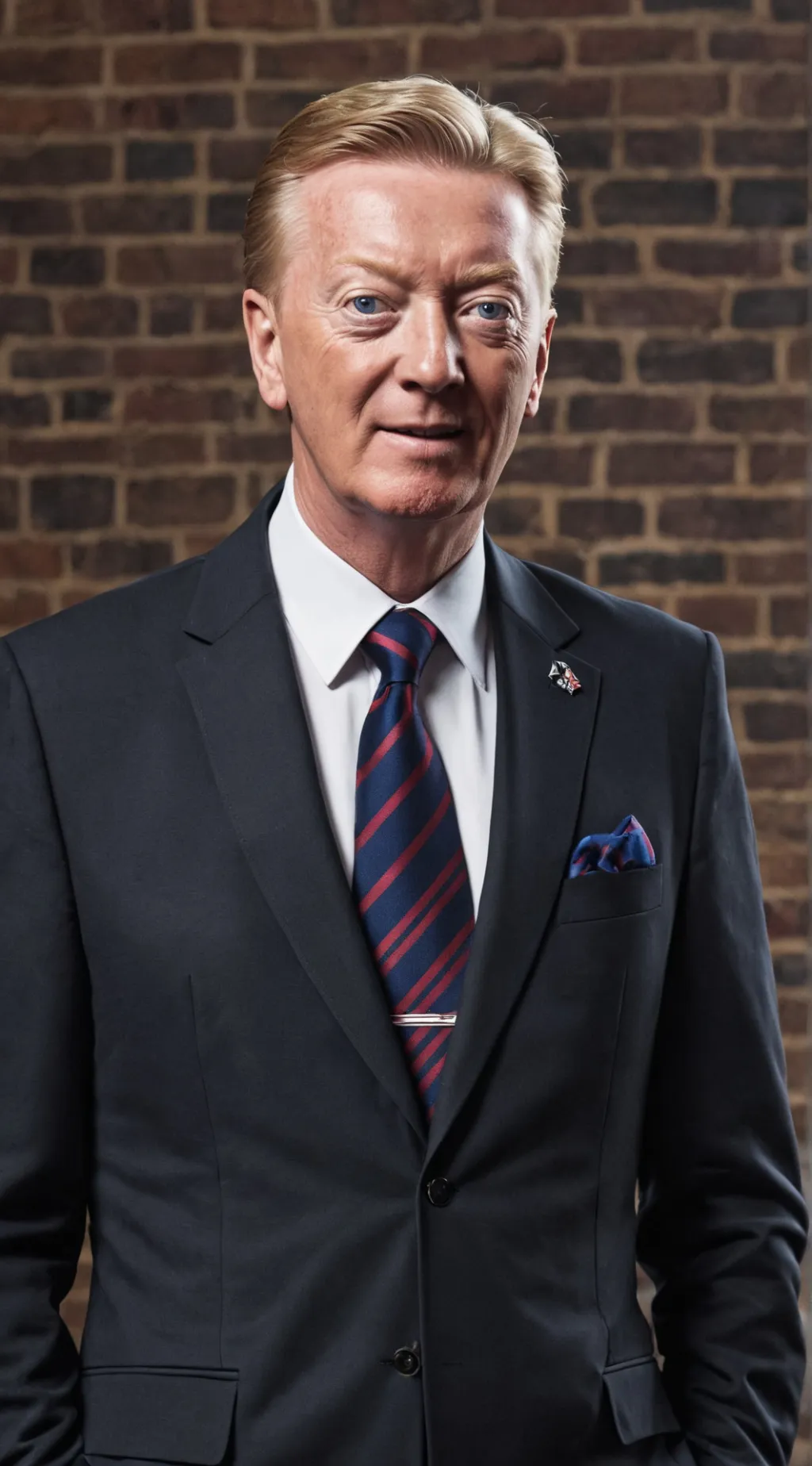 ai character: Frank Warren background