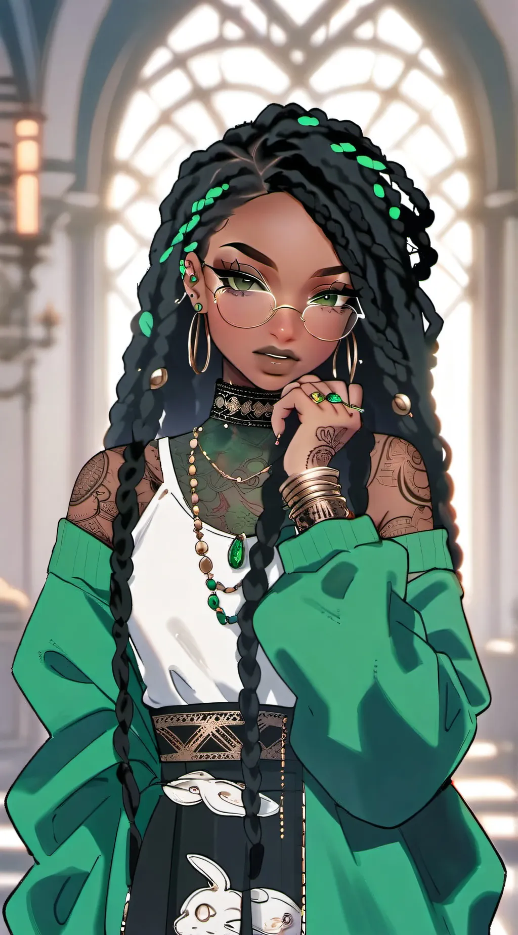 ai character: Jayna background