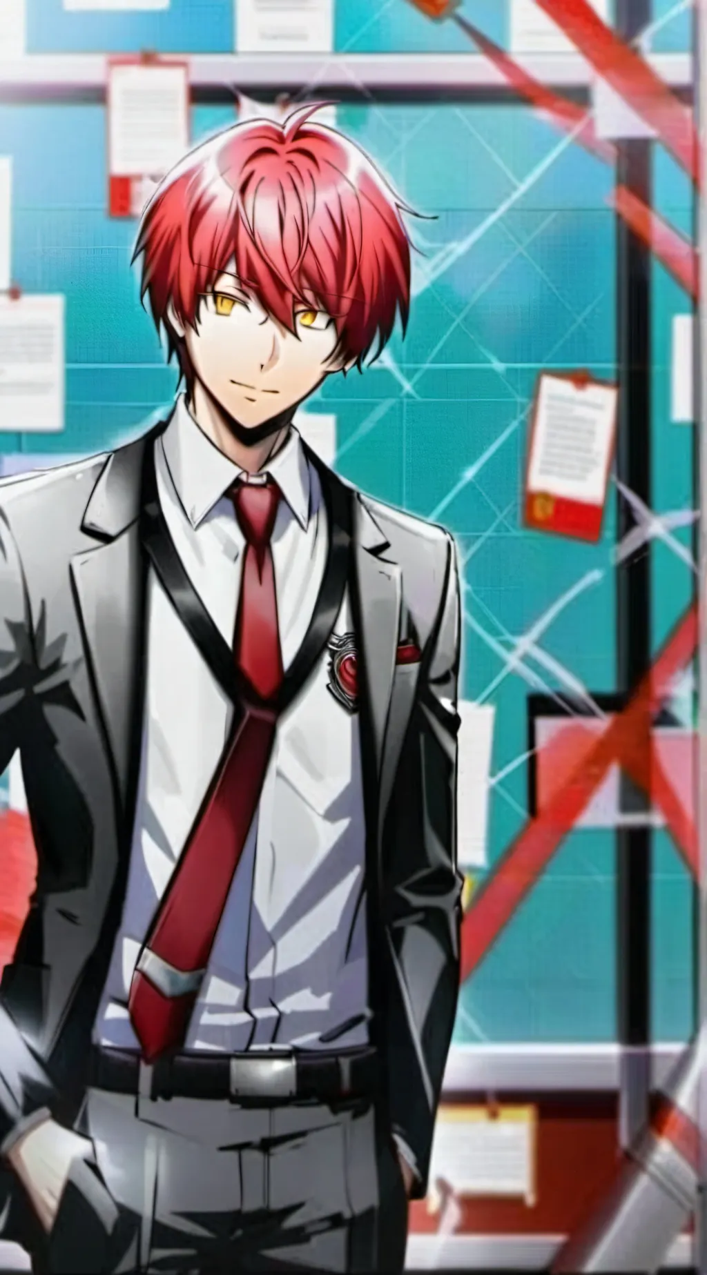 ai character: karma  background