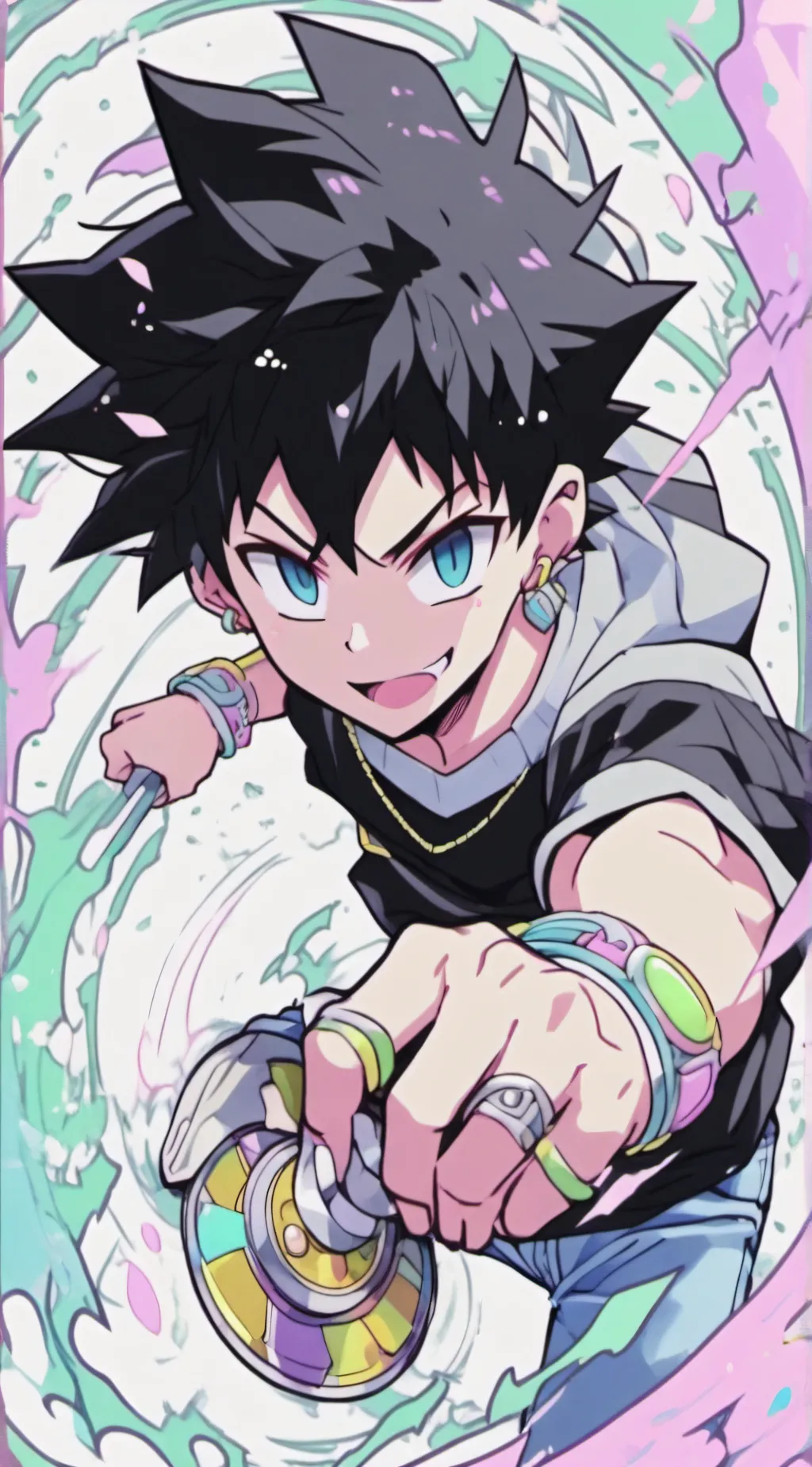 ai character: beyblade journey background