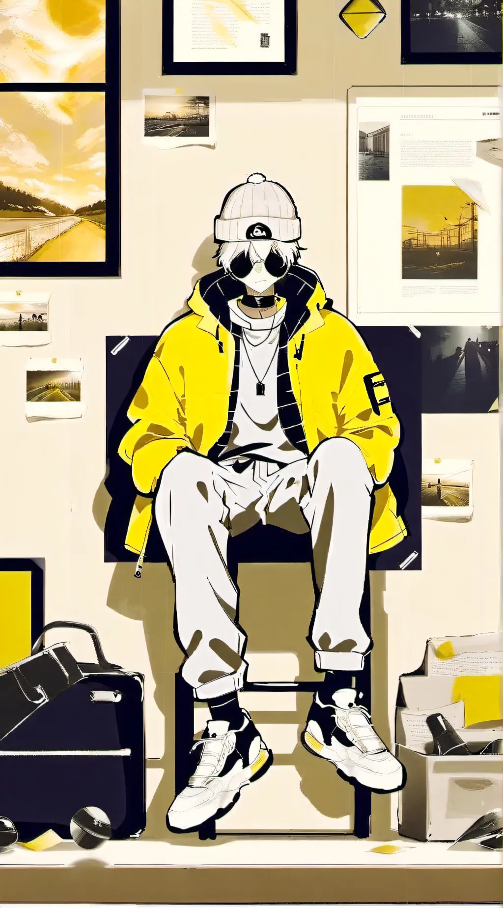ai character: Zimmin background