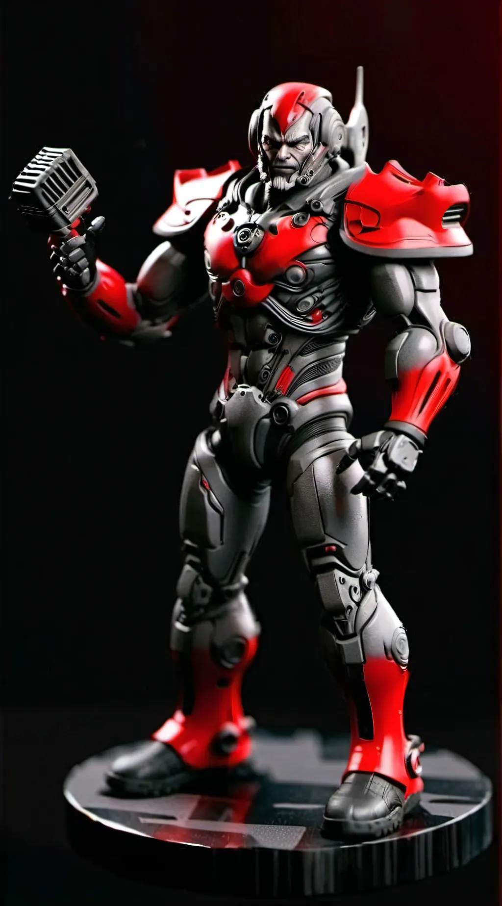 ai character: Upgraded speaker background