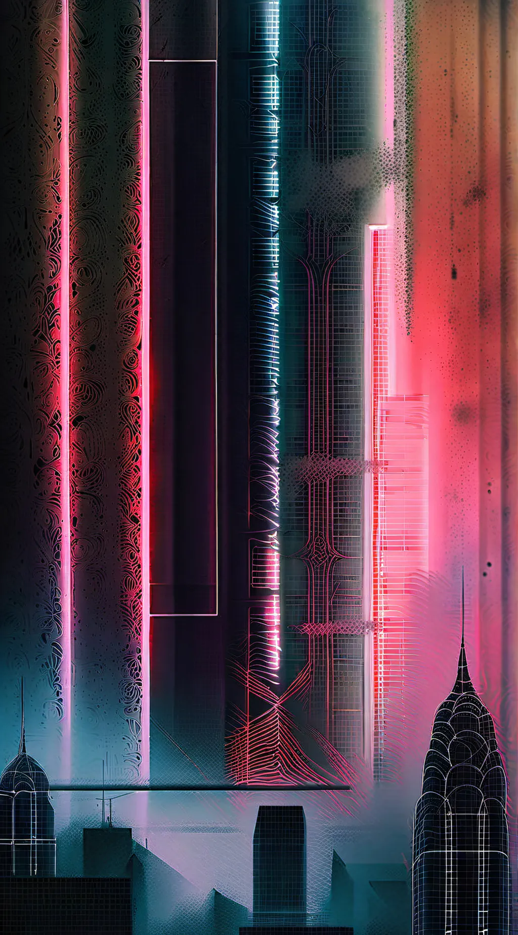 ai character: Stranger things background