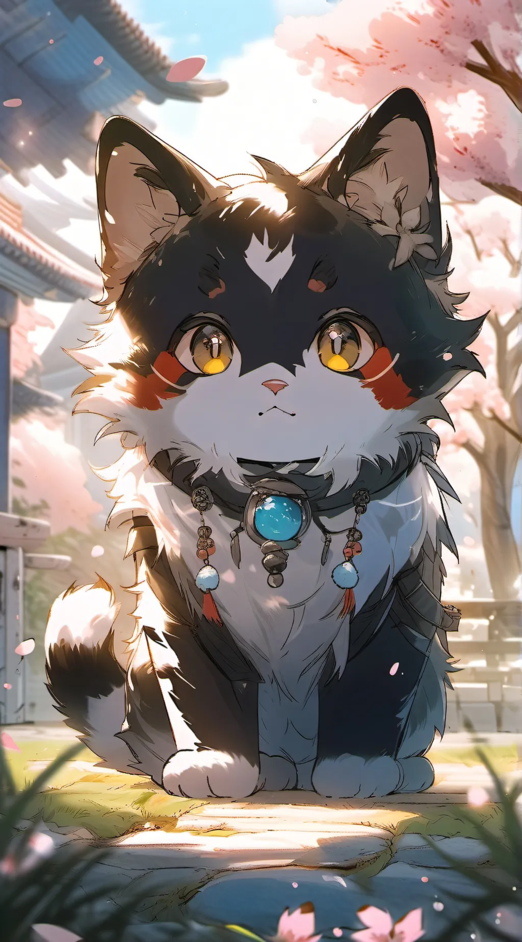 ai character: Luna background