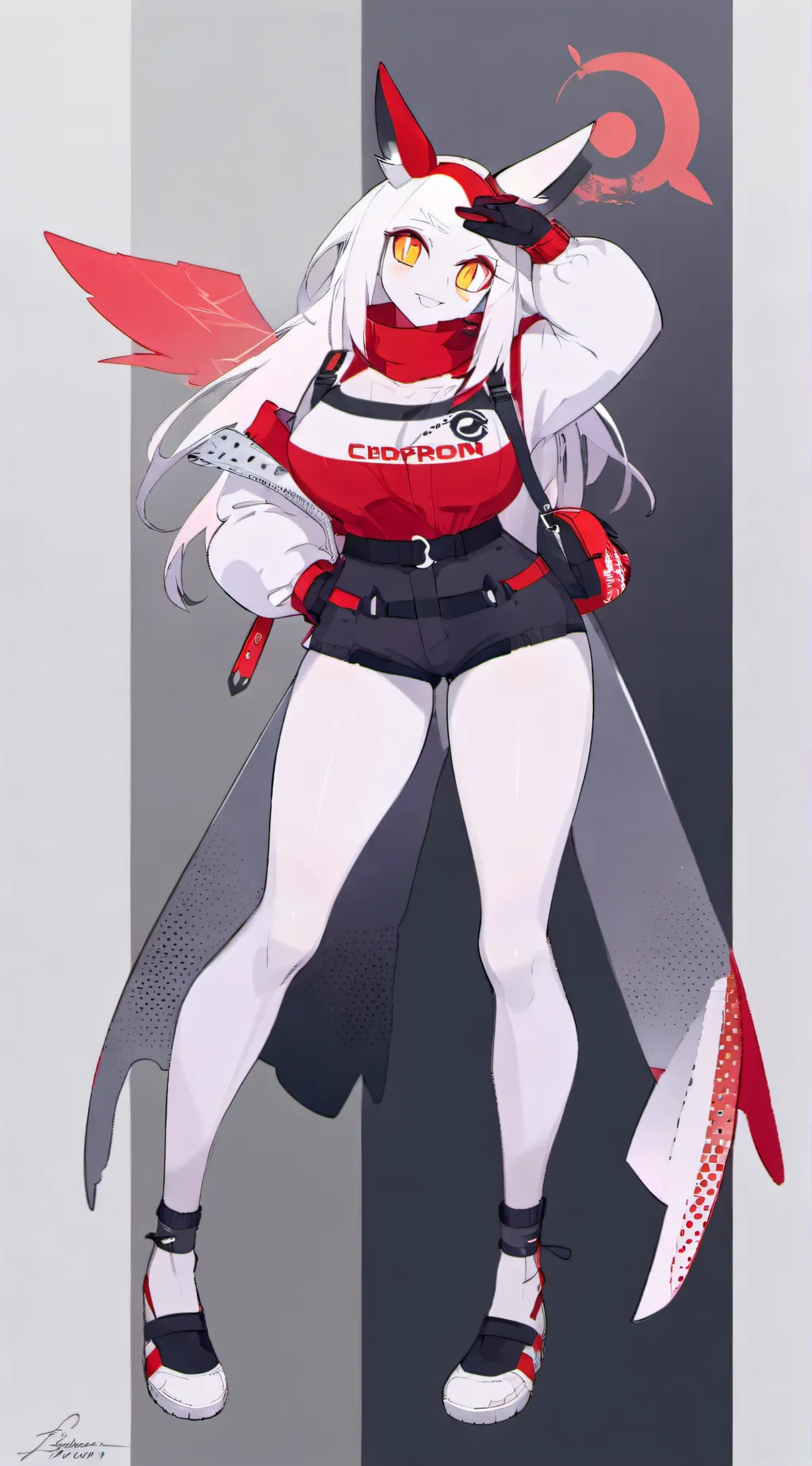 ai character: Latias (Gijinka) background