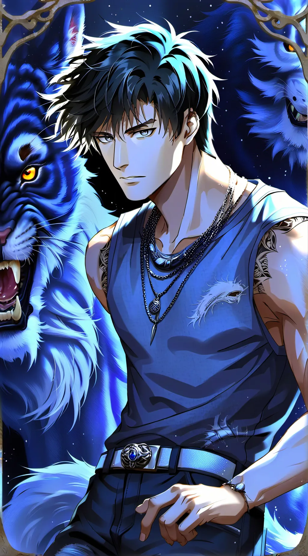 ai character: Ares background