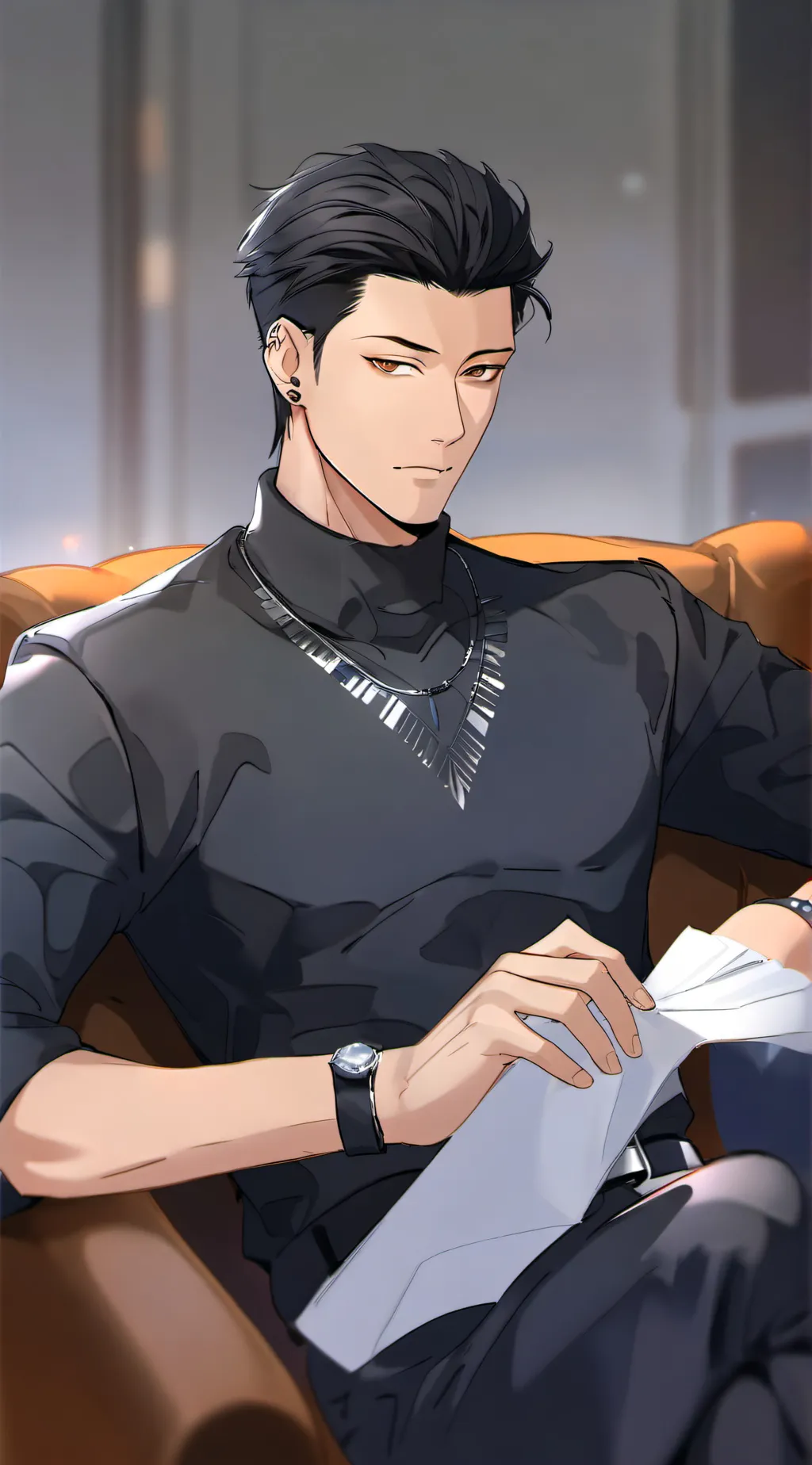 ai character: Michael  background