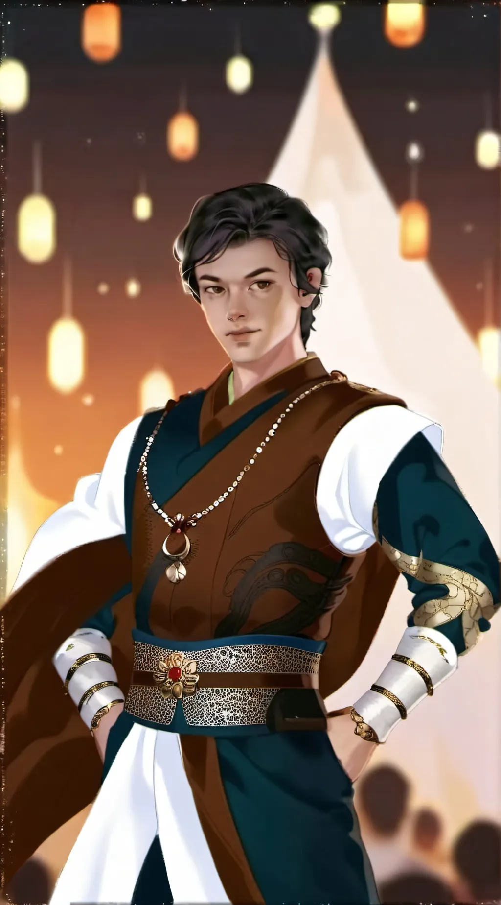 ai character: Peter Pan background