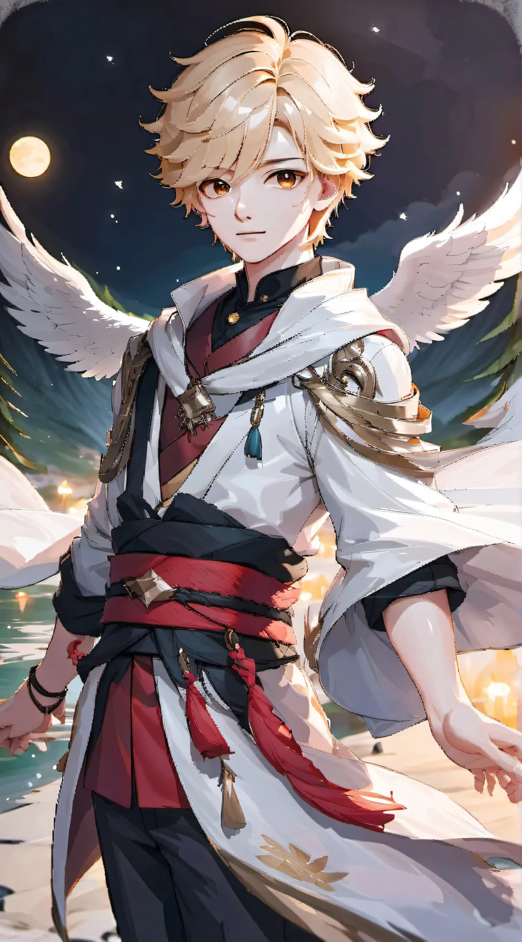 ai character: Dylan  background