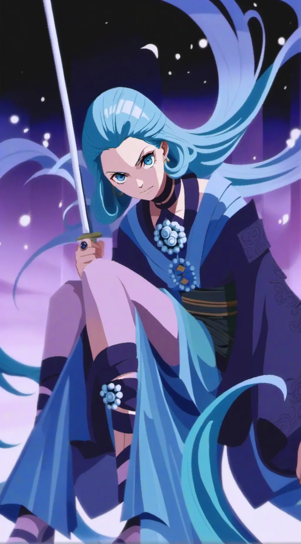 ai character: Nami background