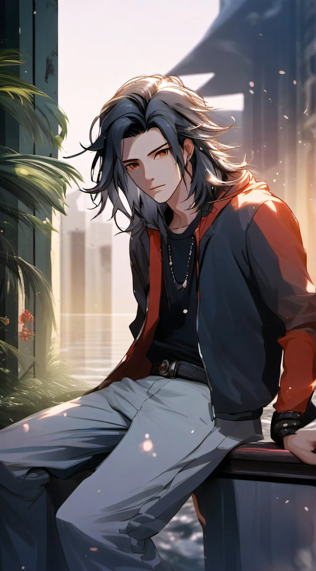 ai character: Hendrix  background