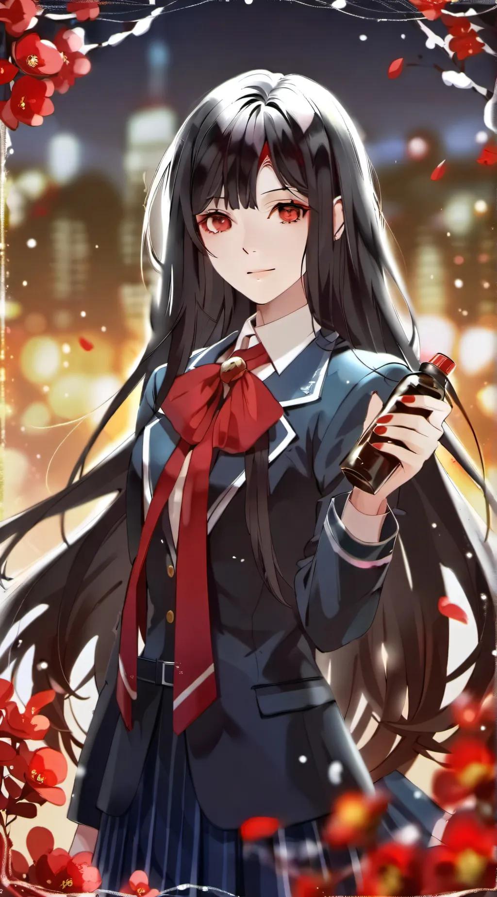 ai character: MHA New girl background