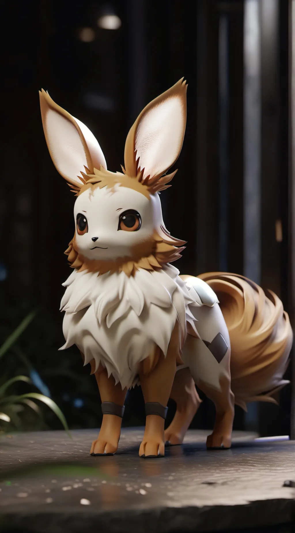 ai character: Eevee background