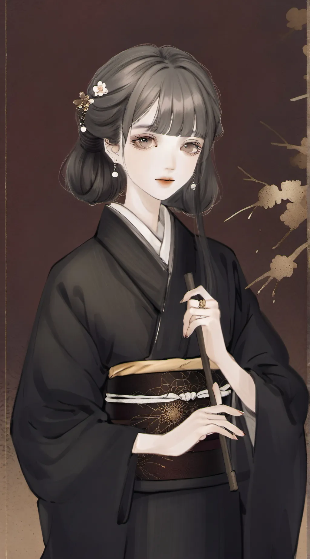 ai character: Demon slayer background