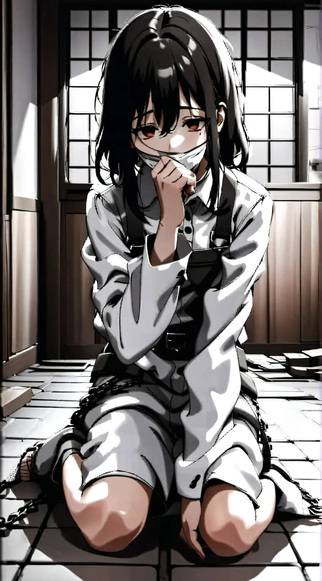 ai character: Asylum escapee background
