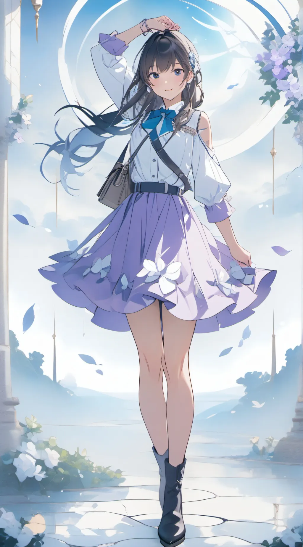 ai character: aria background