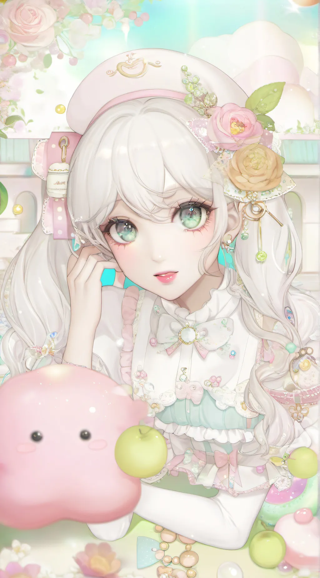 ai character: Dafne background