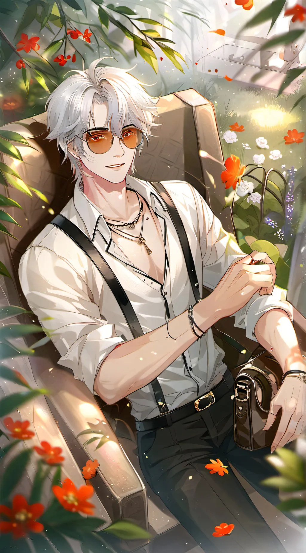 ai character: lucas background
