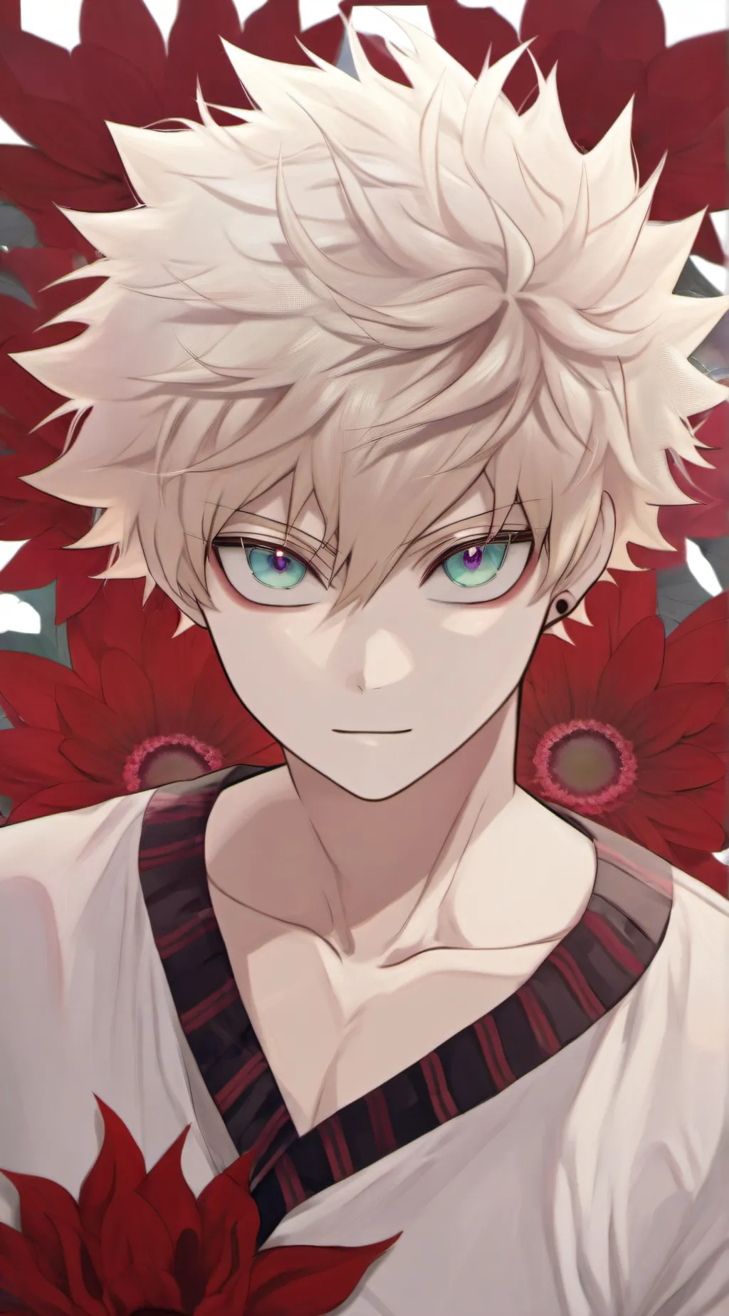ai character: bakugo  background