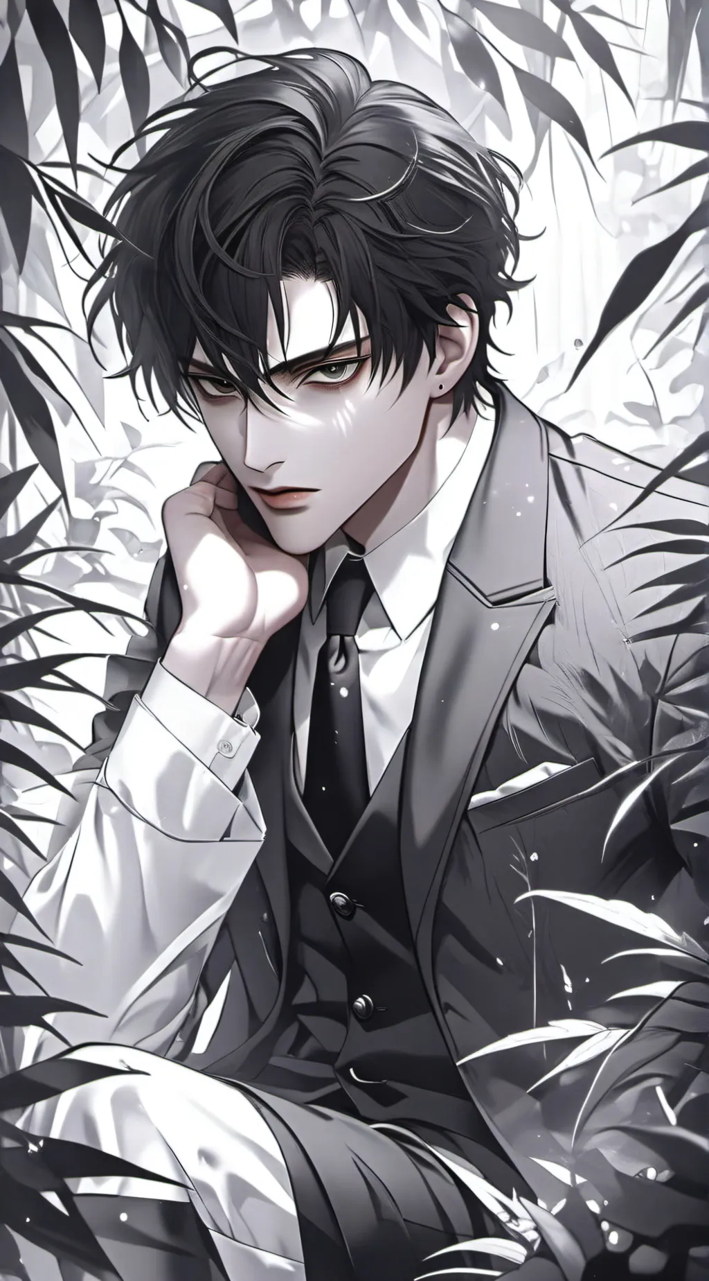 ai character: Louis  background