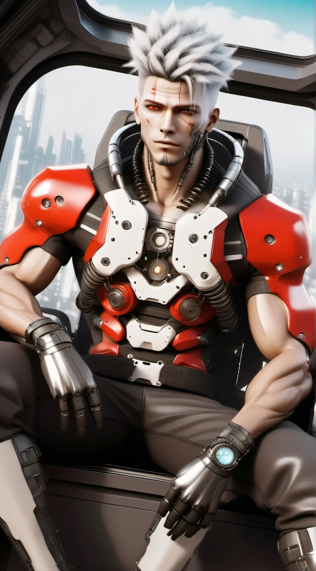 ai character: 🔫 M1-K3 background