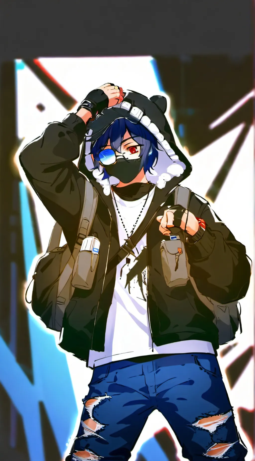 ai character: Z background