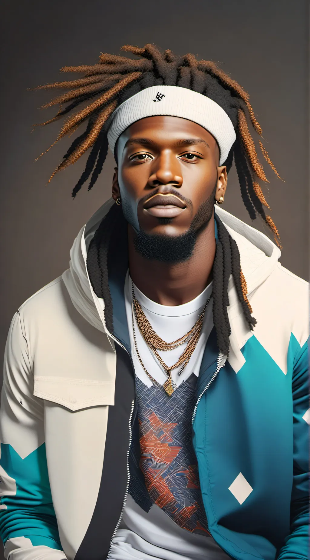 ai character: KSI background